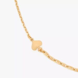 Kate Spade So Spade Gold Toned Necklace KJ314 NWT